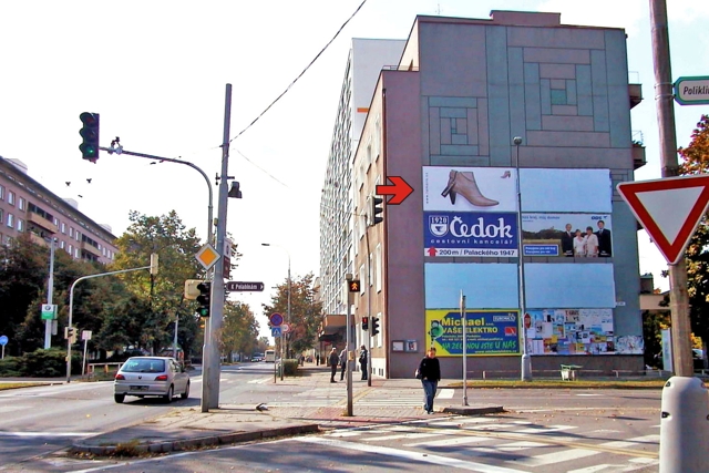 571059 Billboard, Pardubice - Zelené předměstí (K Polabinám x Palackého)