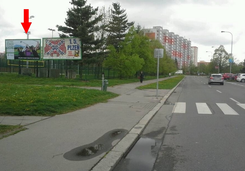 1091069 Billboard, Praha 11  (Hviezdoslavova/Kupeckého (ZŠ) )