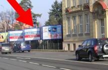 Card image cap781106 Billboard, Olomouc (Foerstrova, E 442, hl.tah Brno, OV - HK  )