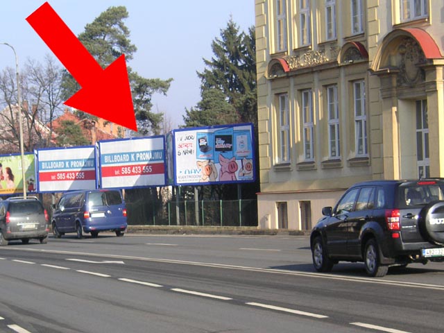781106 Billboard, Olomouc (Foerstrova, E 442, hl.tah Brno, OV - HK  )