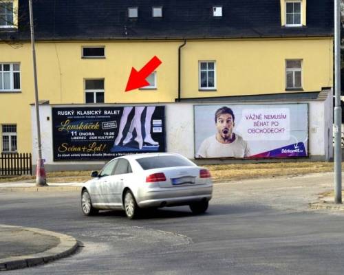 1311099 Billboard, Liberec (Vrchlického/Zhořelecká)
