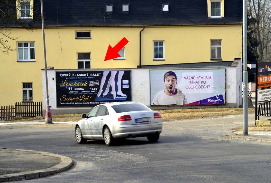 1311099 Billboard, Liberec (Vrchlického/Zhořelecká)