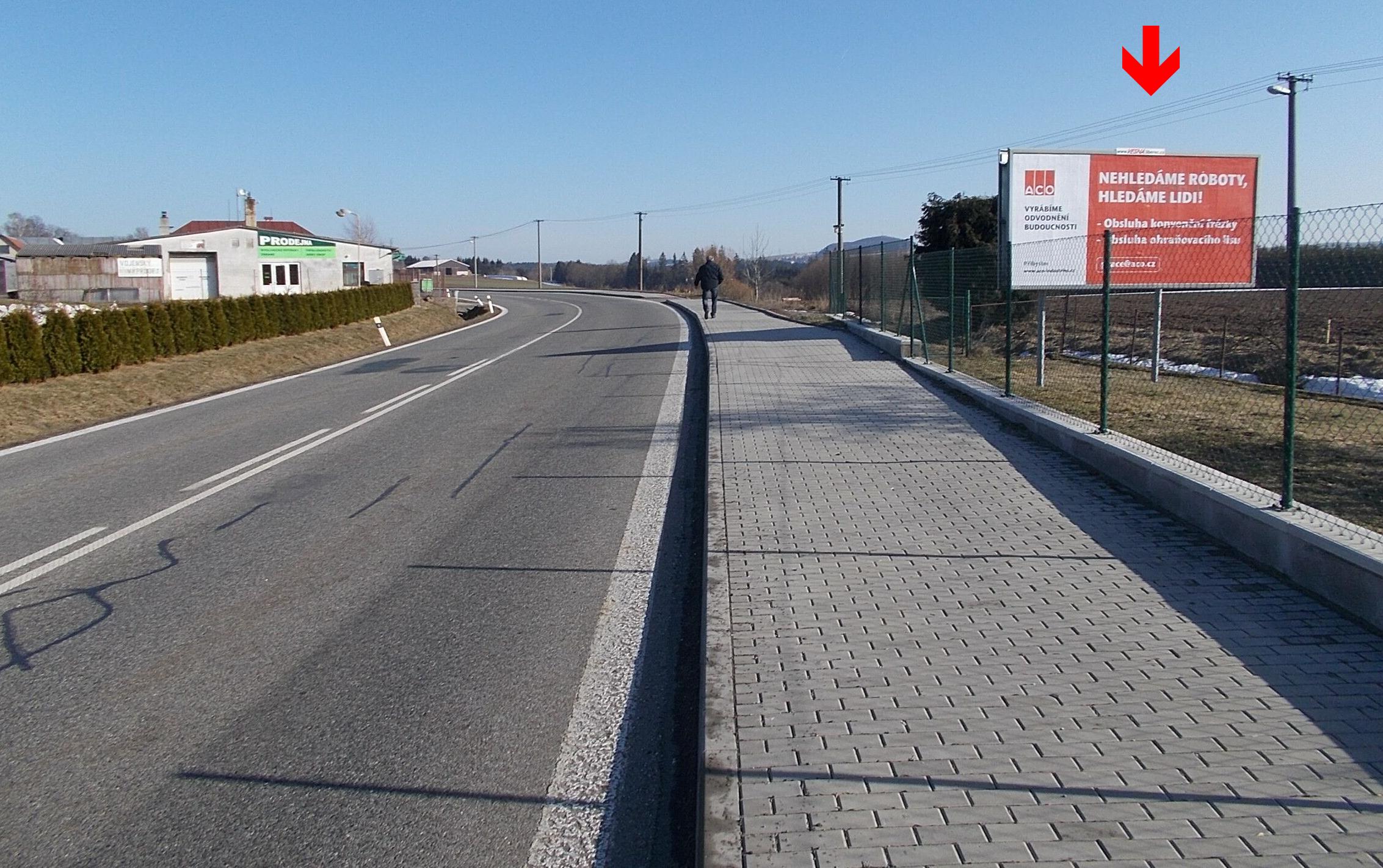 641006 Billboard, I/19 - Nové Dvory  (směr Žďár nad Sázavou )
