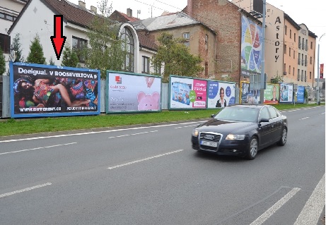 331217 Billboard, Plzeň  (Sirková)