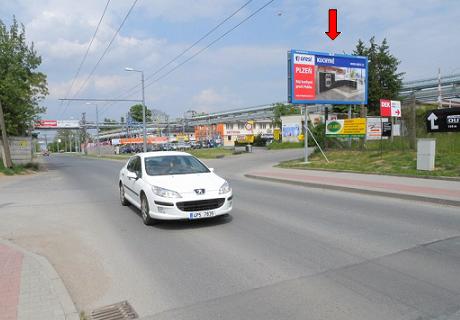 331260 Billboard, Plzeň - Karlov (Borská)