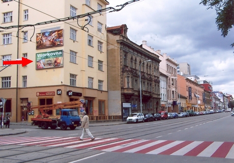 1641113 Billboard, Brno  (Lidická třída/Burešova 2    )