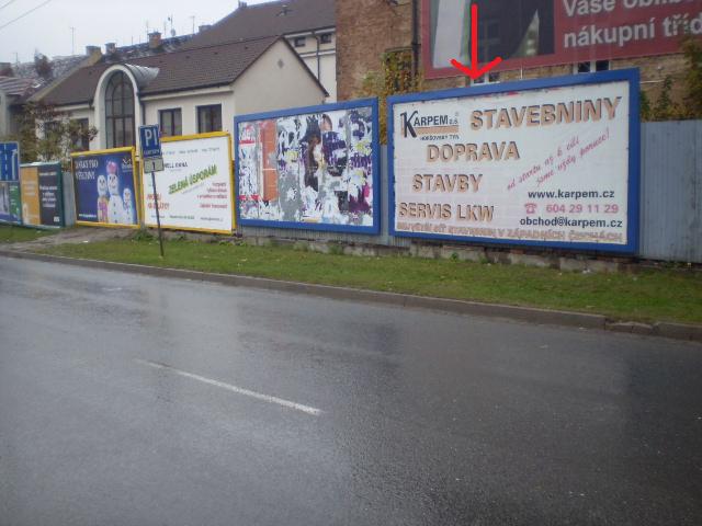 331102 Billboard, Plzeň (Sirkova ul.)