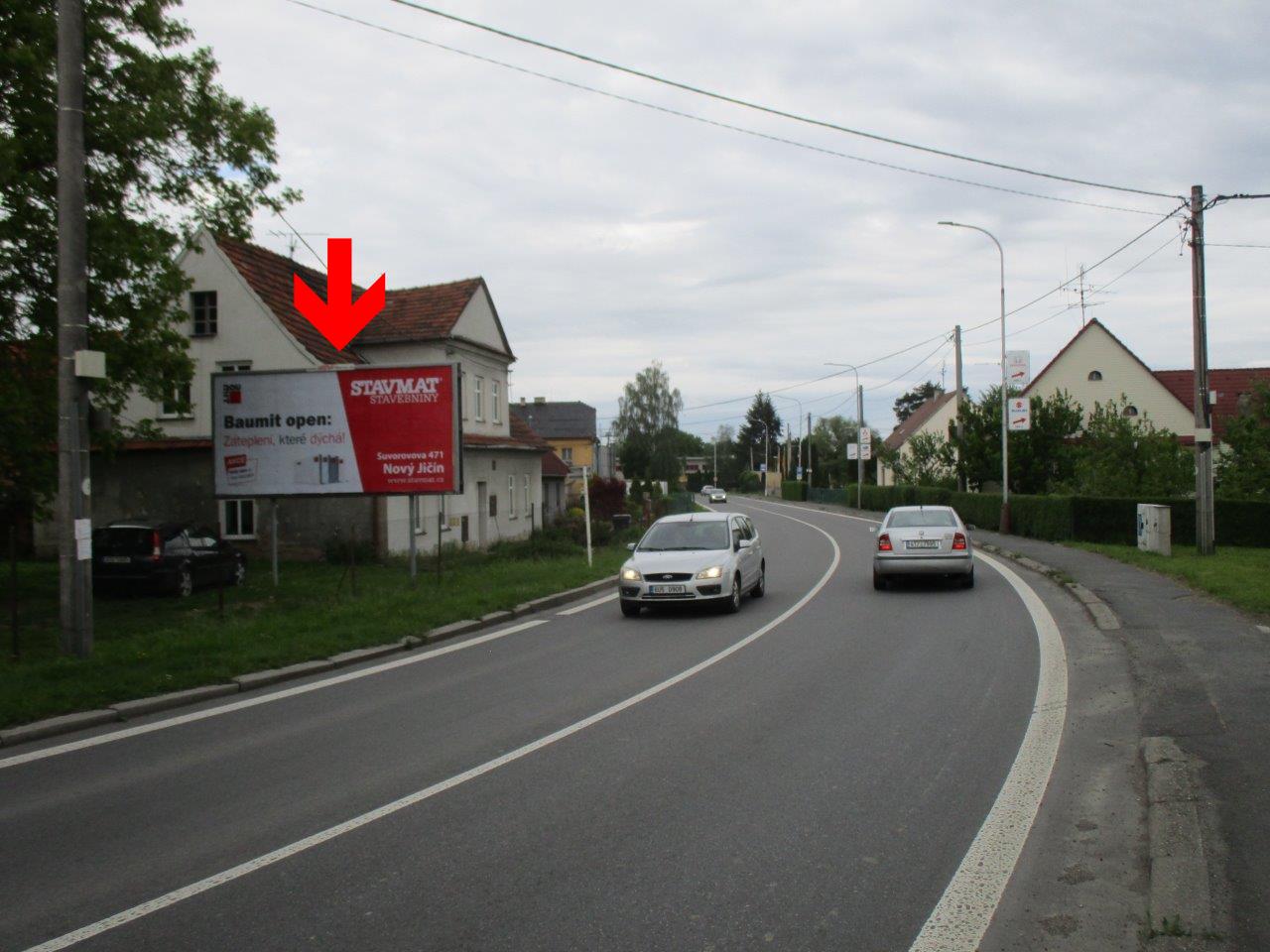 851051 Billboard, Nový Jičín (Dukelská 3 - sm. Opava  )
