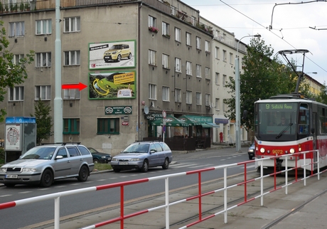 1091111 Billboard, Praha 03 (Koněvova/U kněžské louky 2    )