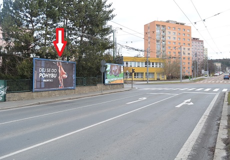1741096 Billboard, Plzeň - Doubravka (Těšínská)