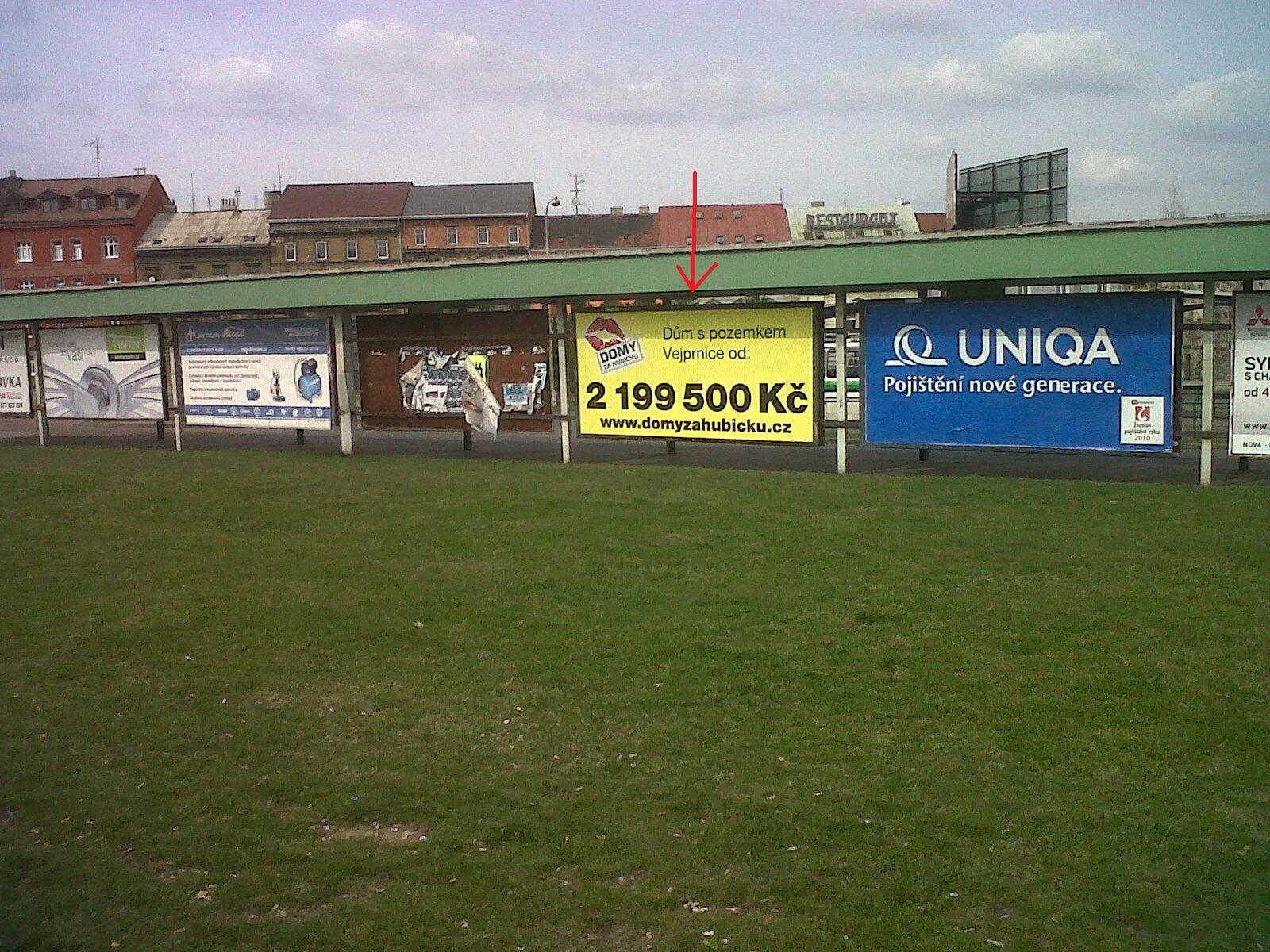 331045 Billboard, Plzeň (Husova)