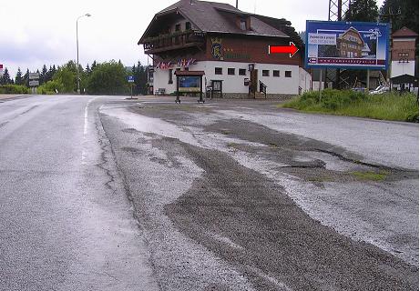 311022 Billboard, Špičák - Špičácké sedlo (silnice č. 190)