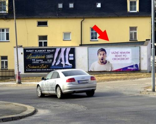 1311100 Billboard, Liberec (Vrchlického/Gen.Svobody)
