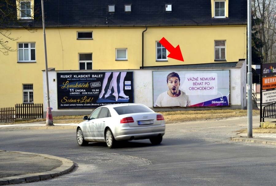 1311100 Billboard, Liberec (Vrchlického/Gen.Svobody)