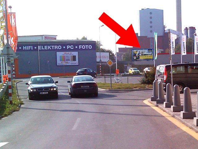 781119 Billboard, Olomouc (Vejdovského, areál KAUFLAND  )