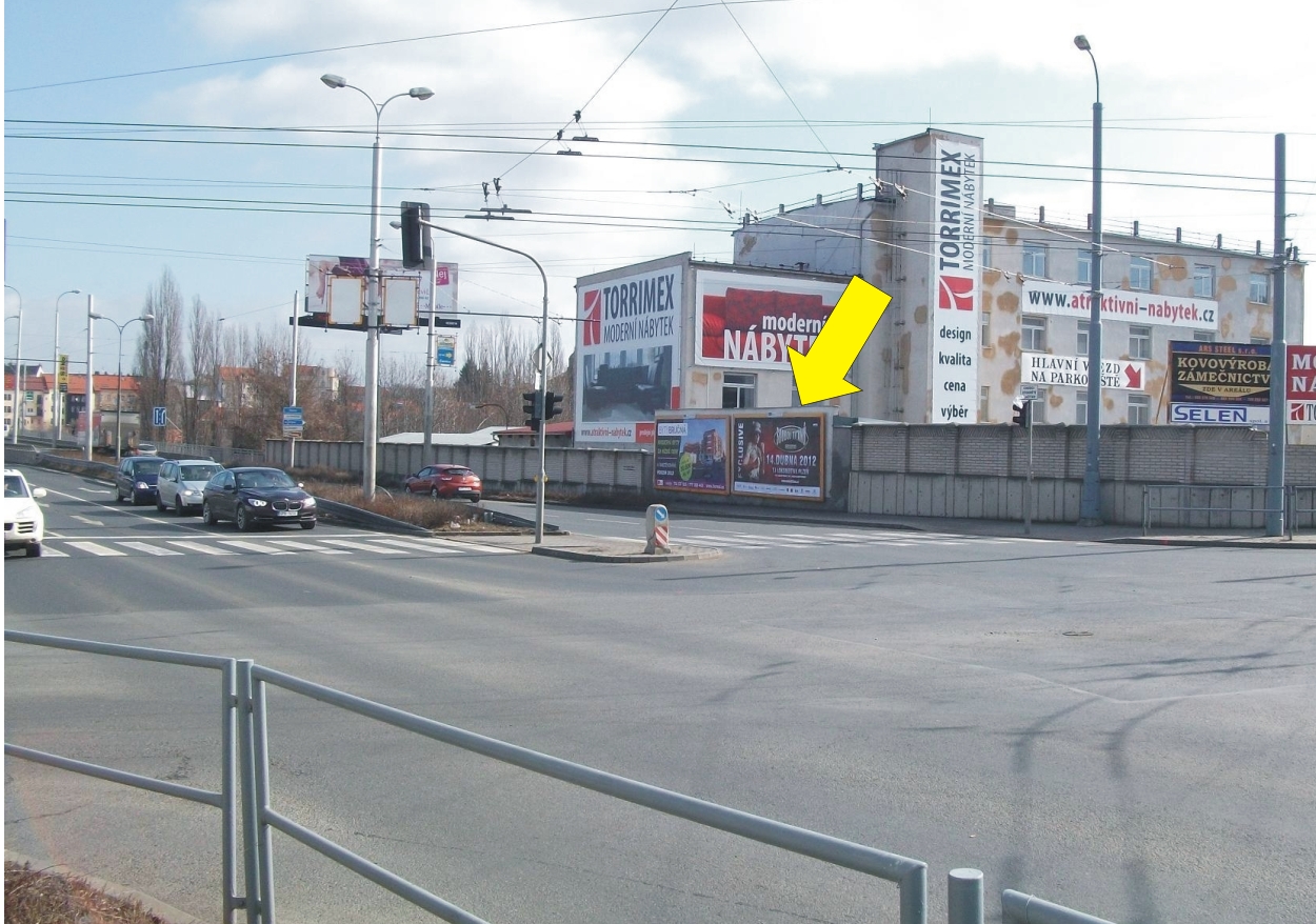 1741178 Billboard, Plzeň - centrum (U trati)