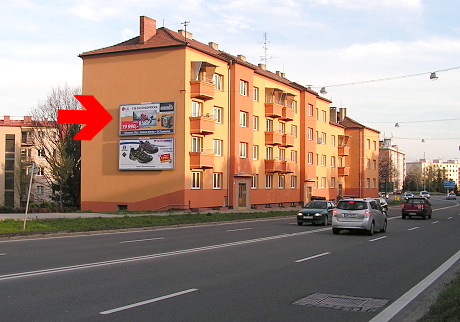 781156 Billboard, Olomouc (Albertova 1 )