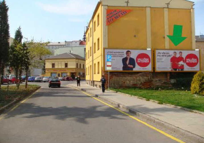 1821015 Billboard, Opava - centrum (Masařská 17)