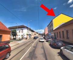 1644021 Štít, Brno - Židenice (Táborská, směr z centra, TRAM obchody, restaurace, zdrav. zařízení)