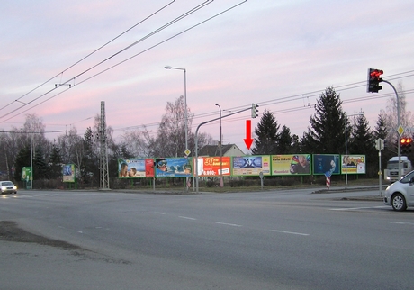 1261078 Billboard, České Budějovice (Pražská/Okružní  )