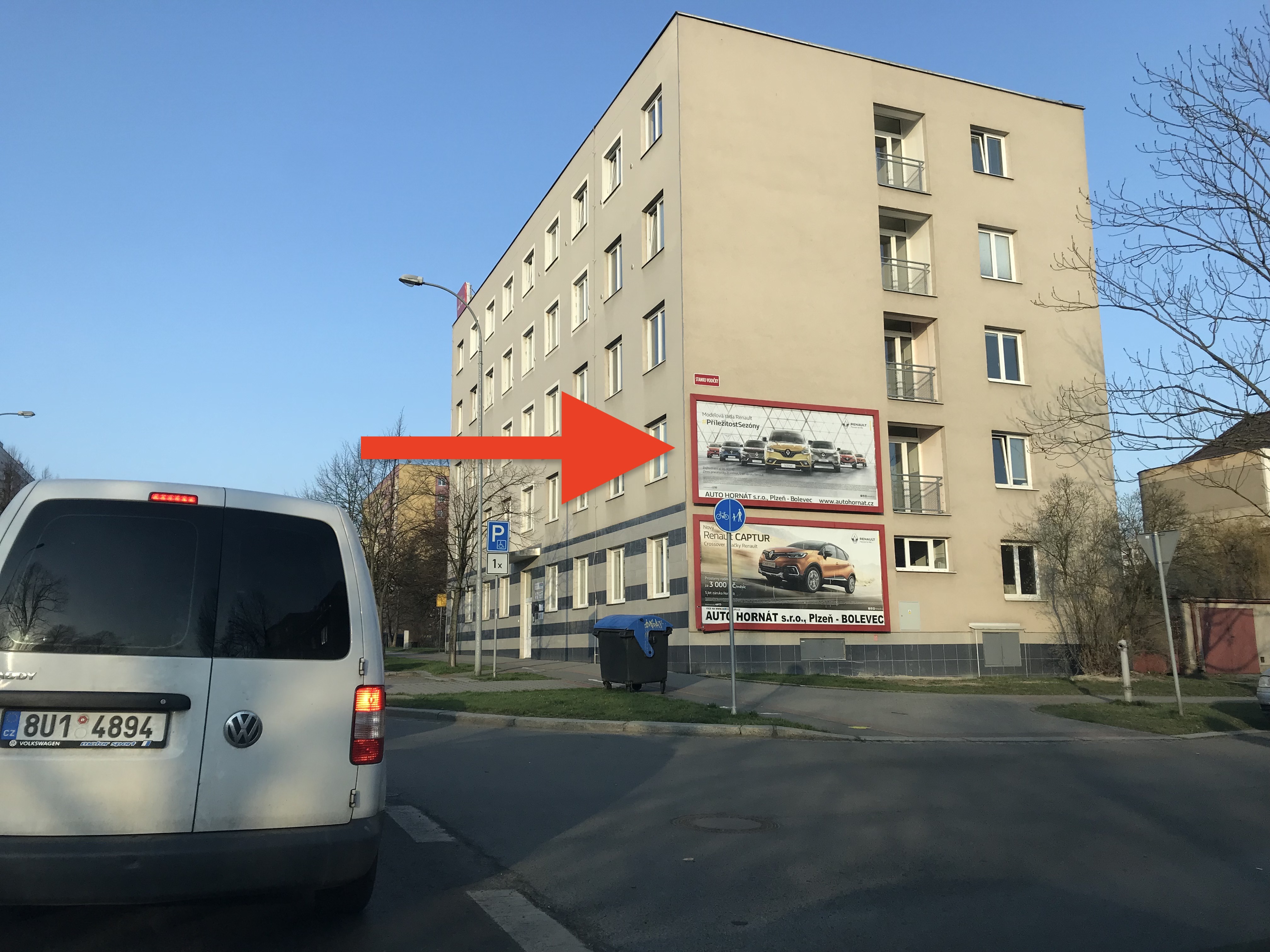 331172 Billboard, Plzeň (Částkova)