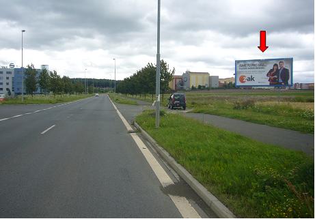 331321 Billboard, Plzeň - Bručná (Písecká)