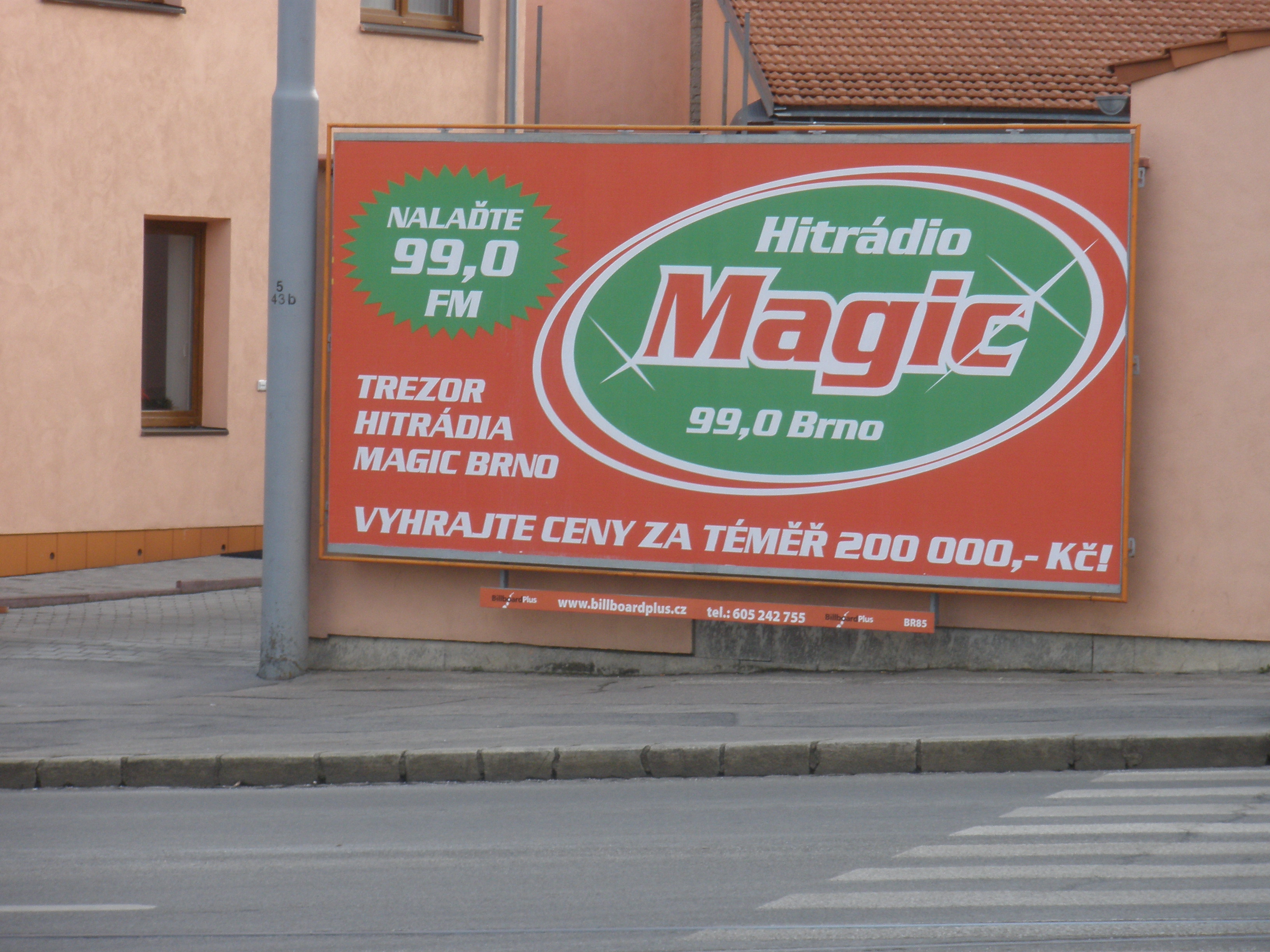 711150 Billboard, Brno - střed (Vranovská)