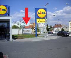 781051 Billboard, Olomouc (Lazecká; LIDL, VZP, Finanční úřad  )
