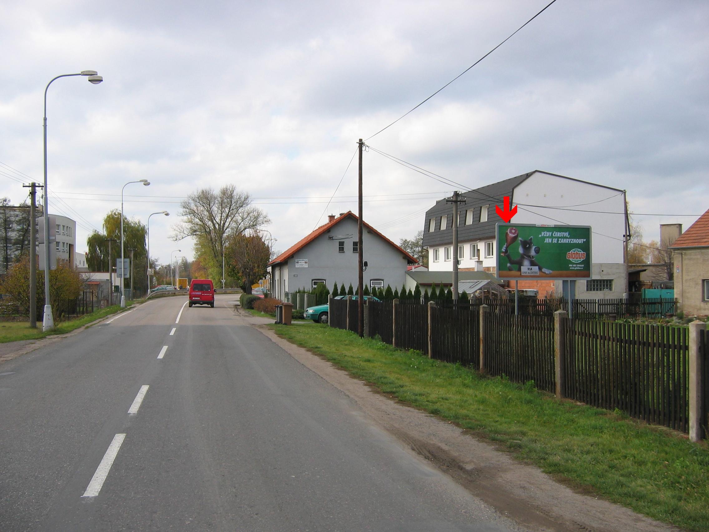 511113 Billboard, Hradec Králové (Kladská, vjezd)