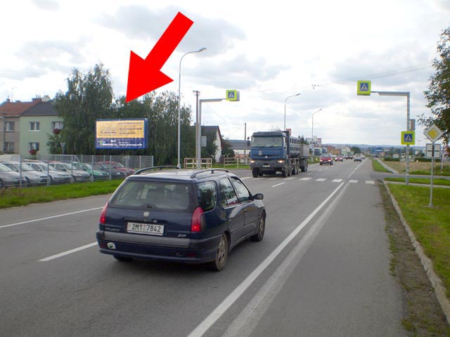 791123 Billboard, Prostějov (Plumlovská, hl. tah Prostějov - Boskovic  )