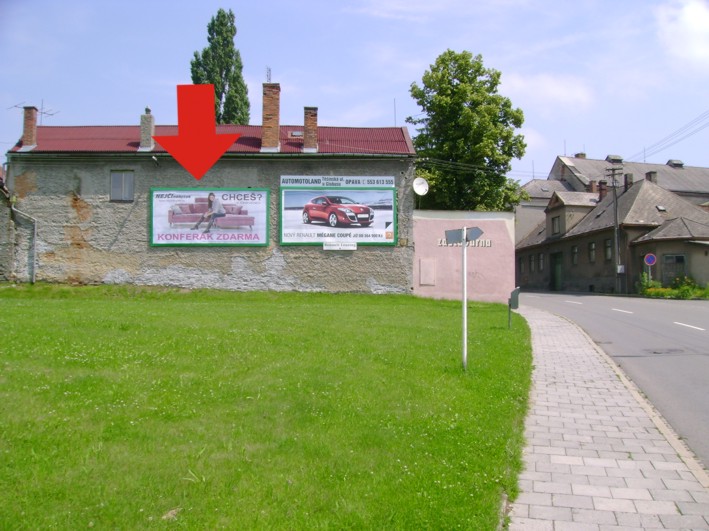 861090 Billboard, Vítkov (Opavská ulice)