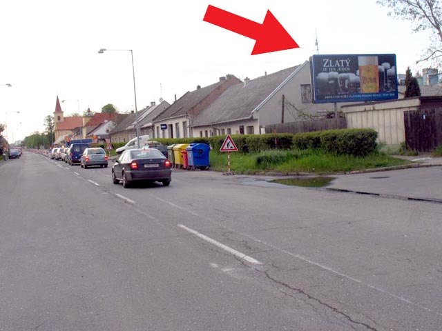 781036 Billboard, Olomouc (Dolní Novosadská, EXIT JIH, Kroměříž-OL )