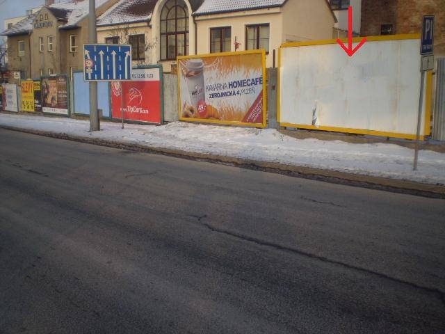 331101 Billboard, Plzeň (Sirkova ul.)