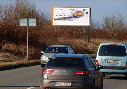 1431125 Billboard, Olomouc - směr centrum (ul. Okružní, vlevo)