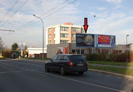 331245 Billboard, Plzeň - Bory (Edvarda Beneše)