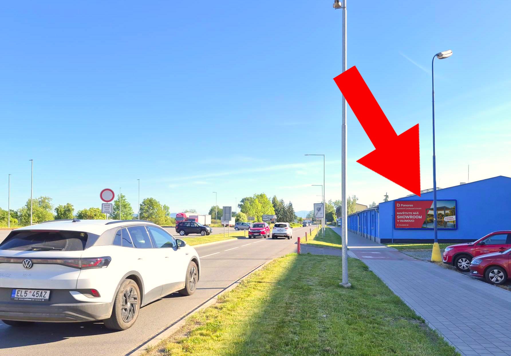 1431277 Billboard, Litovel (II/449, výjezd směr Uničov)