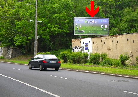 461004 Billboard, Ústí nad Labem (Důlce, sm. Severní Terasa   )