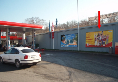 1091422 Billboard, Praha 03 (Olšanská-čerp.st. BENZINA )