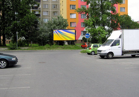 781196 Billboard, Olomouc-Nová Ulice  (Na vozovce / Kmochova  )