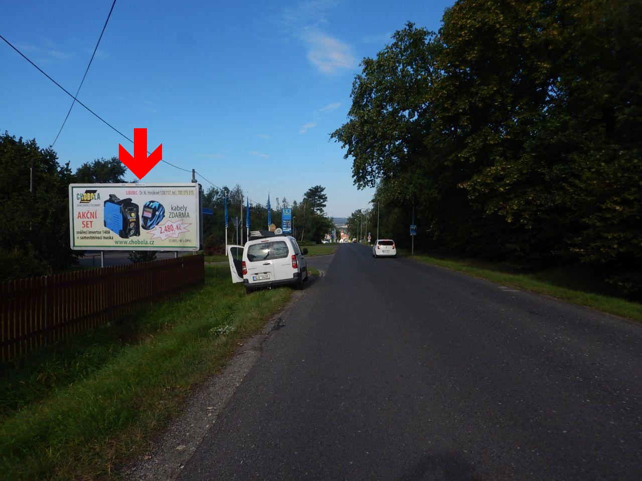 491093 Billboard, Hrádek n/N (Liberecká 2, příjezd )