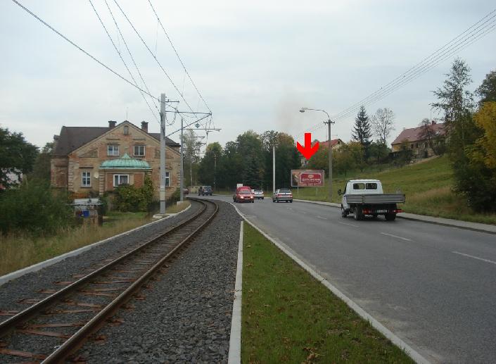 491102 Billboard, Liberec (Tanvaldská 3 - příjezd )