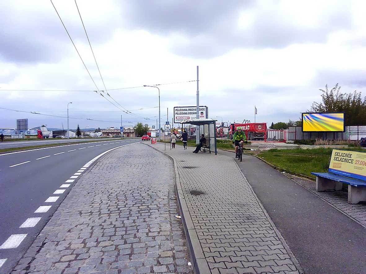 1741079 Billboard, Plzeň - Nová Hospoda (Ke Karlovu X Domažlická třída,)