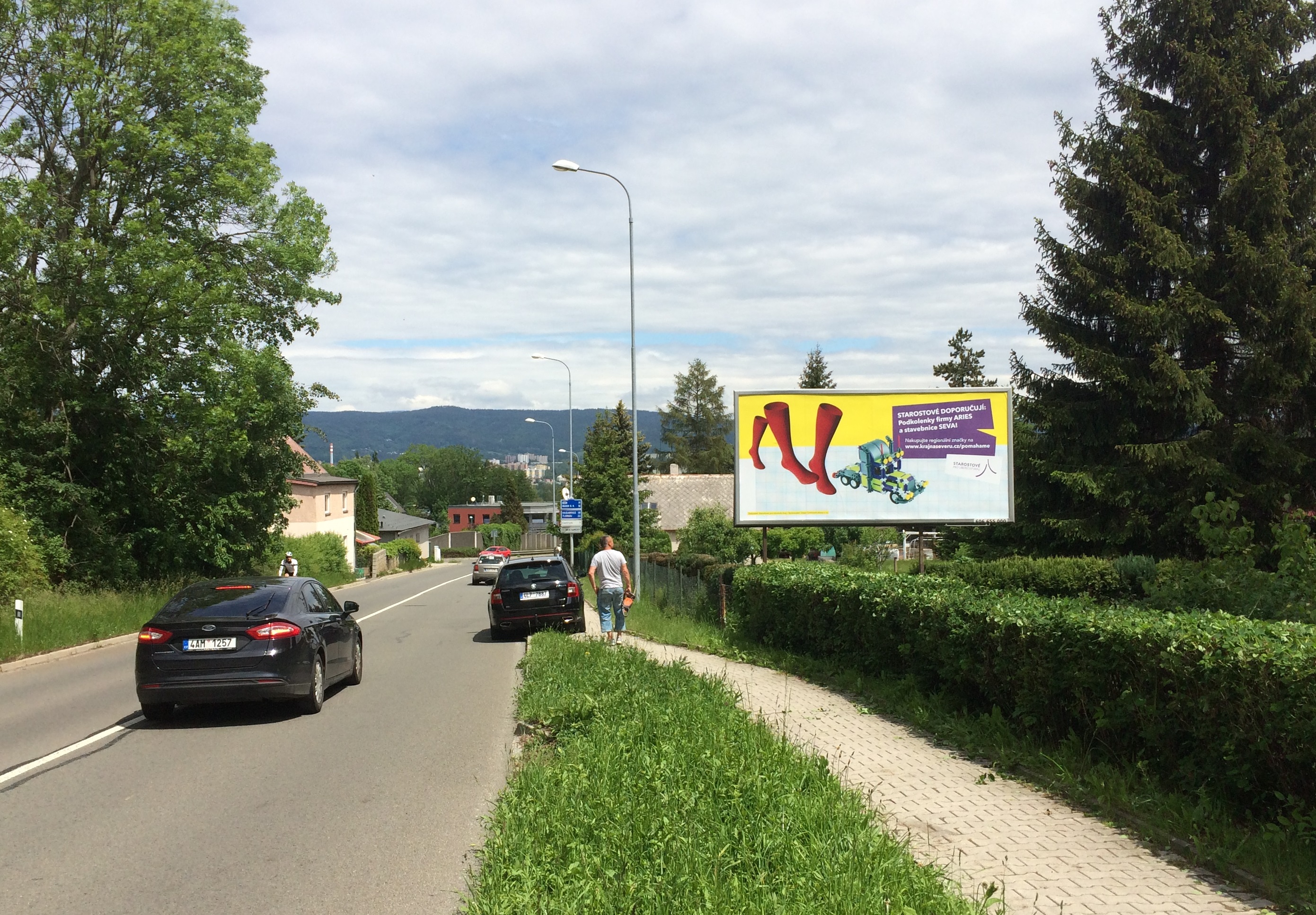 491128 Billboard, Liberec (Dubice/České mládeže)