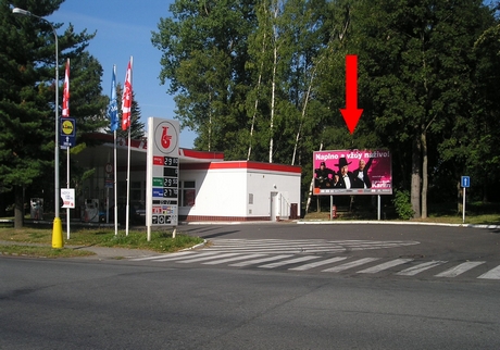 1351013 Billboard, Hlinsko (I/34-čerp.st.BENZINA        )