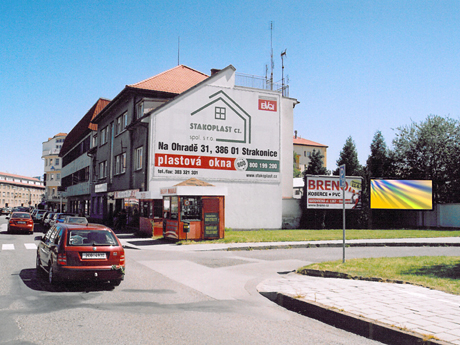 281040 Billboard, Strakonice    (Bezděkovská,Komenského centrum                              )