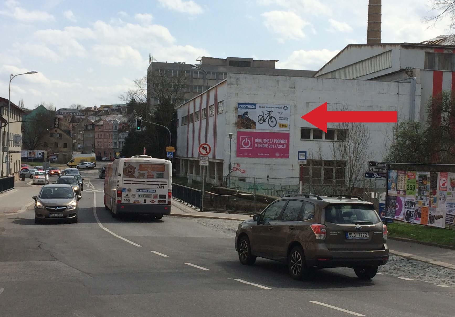 491166 Billboard, Liberec (Londýnská/Sokolská - horní)