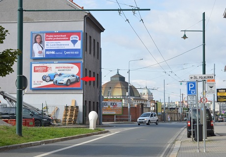1741137 Billboard, Plzeň - centrum (Šumavská)