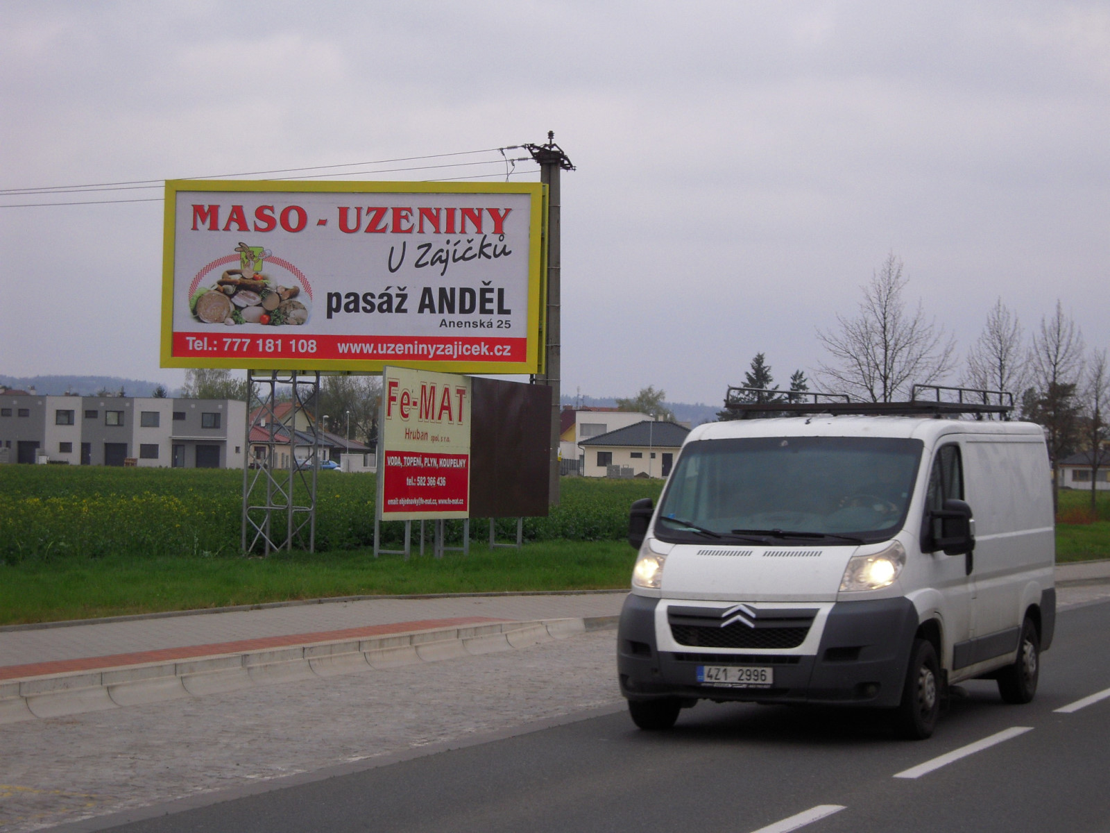 1211019 Billboard, Prostějov (ul. Okružní)