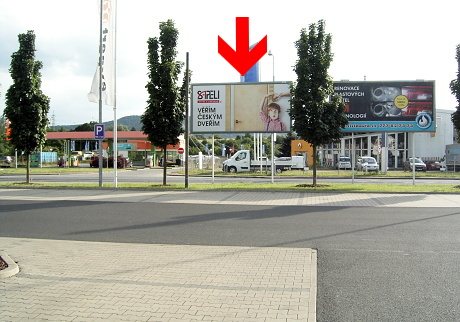 461024 Billboard, Ústí nad Labem (Tyršova)