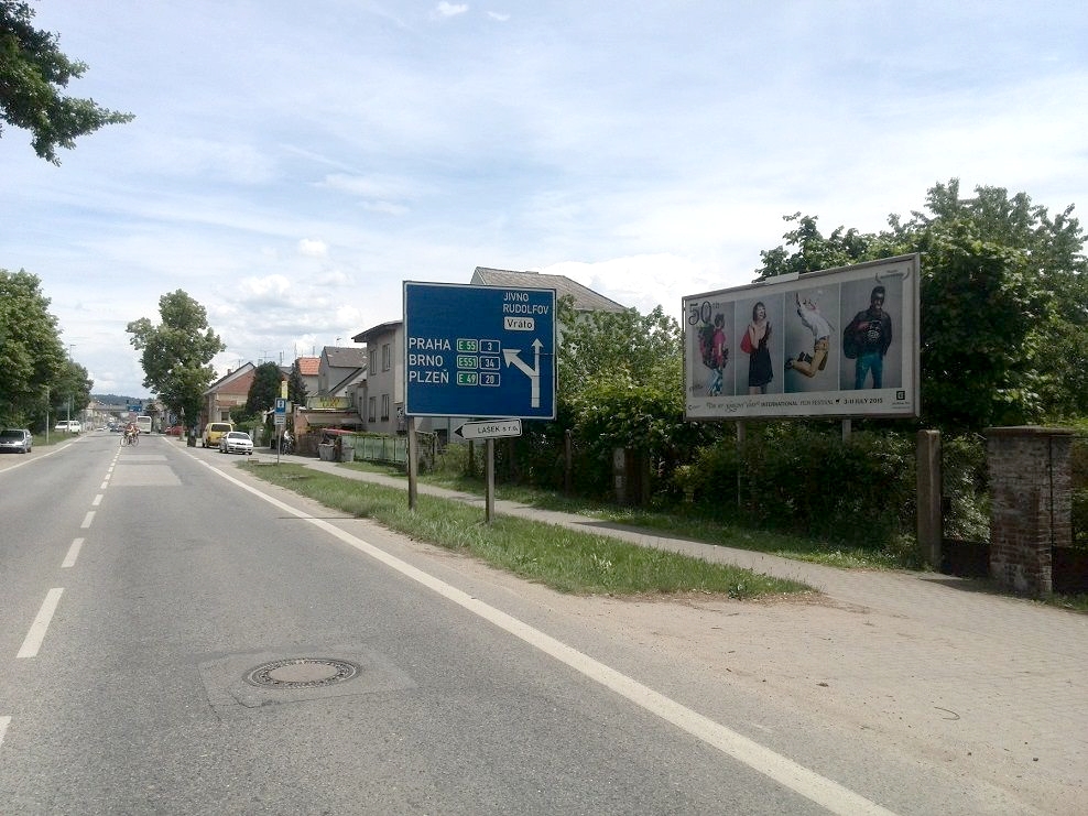 1261097 Billboard, České Budějovice (Rudolfovská / Okružní      )